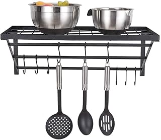 Cutelife-SH Regał kuchenny do zmywarki do naczyń, regał na przyprawy z haczykami, do gospodarstwa domowego, do rain rack