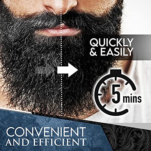 Beard Blackening Shampoo, Men'S Dyed Beard Blackening Shampoo, Fashion Natural Without Stimulation Beard Shampoo - Image 5