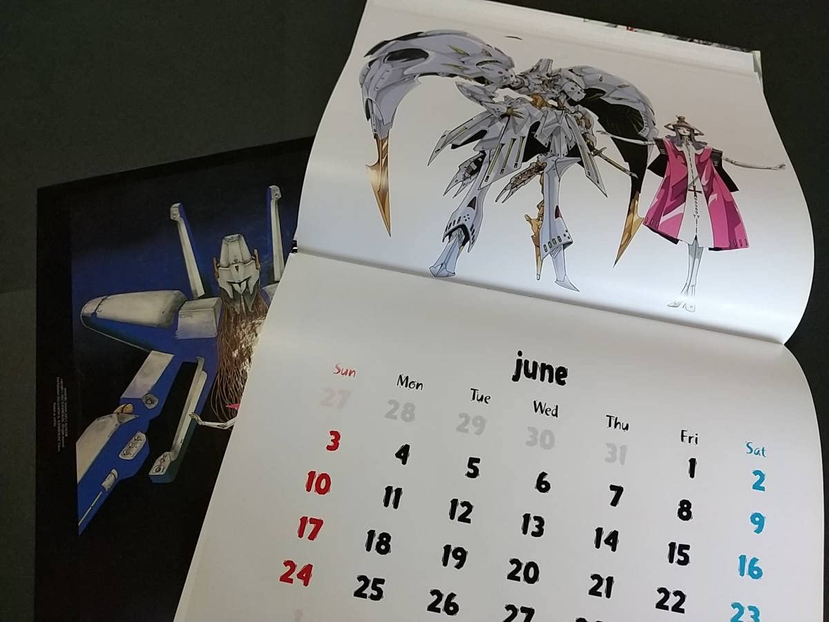 Amazon.co.jp: 永野護FSSエルガイム画集カレンダー2001&2003 二