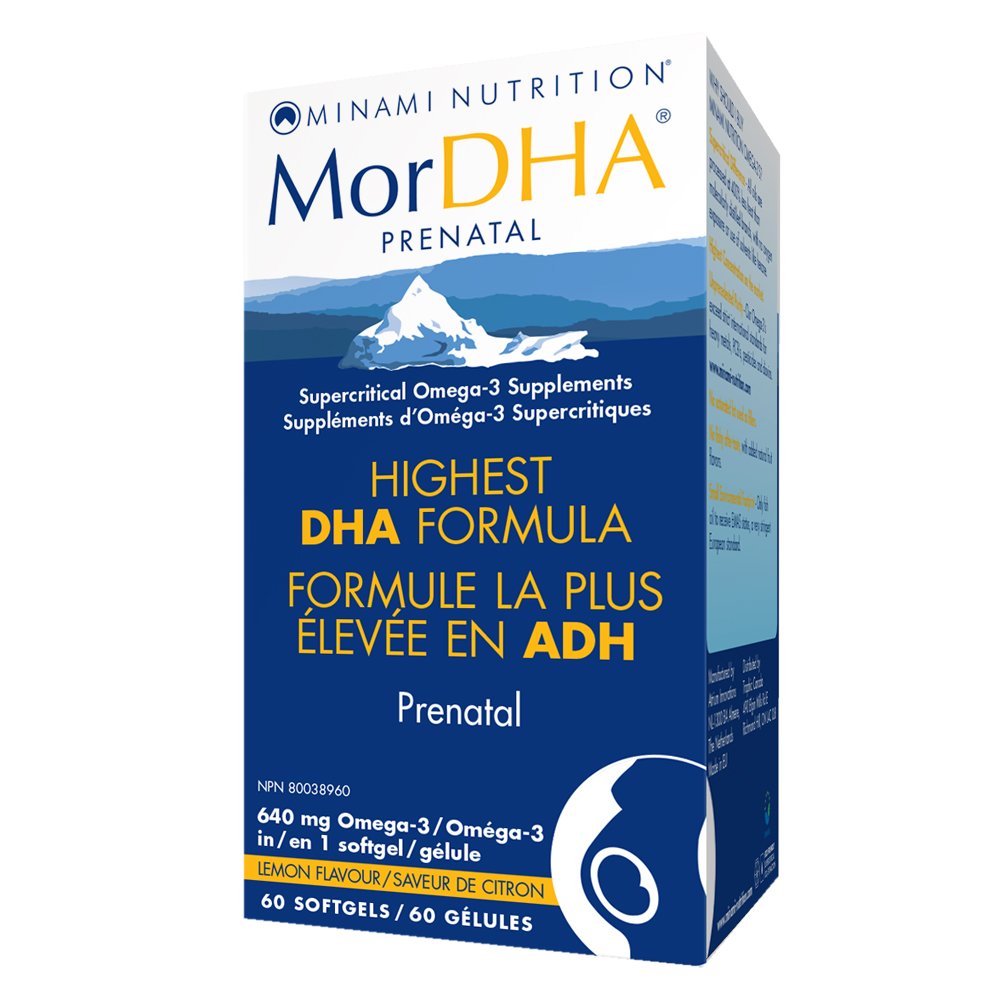 Minami Nutrition MorDHA® Prenatal 60 softgels