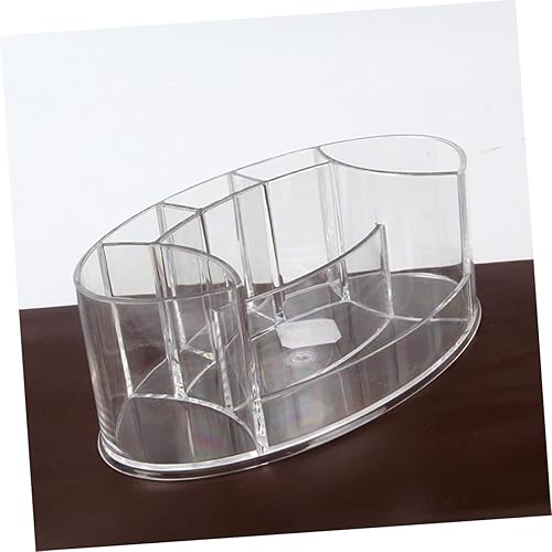 Miniatura 7 de Outanaya Caja de almacenamiento de cosméticos vitrina de joyería Contenedor de esmalte de uñas, contenedor de maquillaje, estuche de almacenamiento