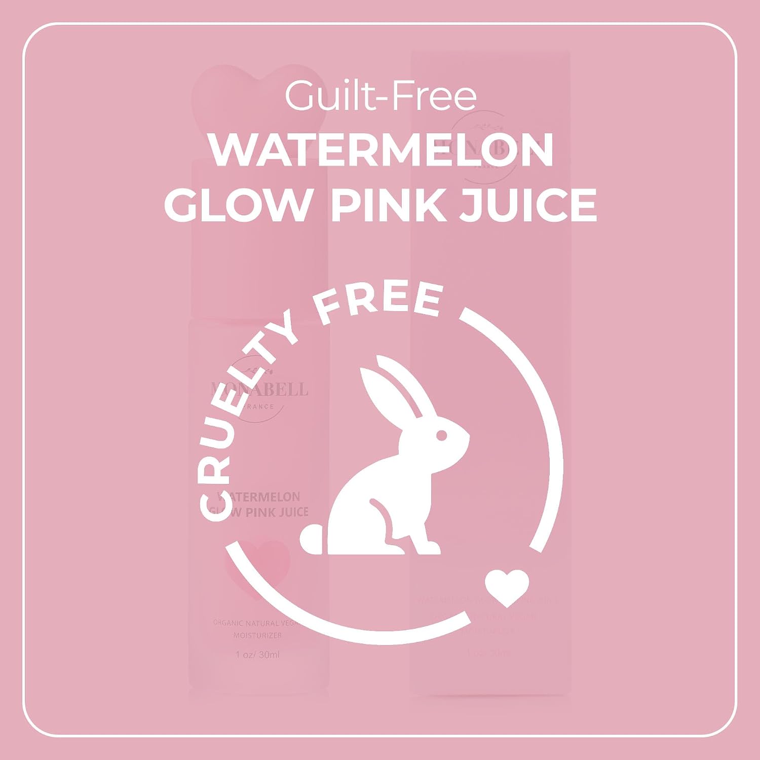 Face Moisturizer - Pink Juice Watermelon Glow Hydrating Face Lotion for Women | Nourishing, Vegan & Cruelty-Free Skincare for All Skin Types | 1.3 Oz