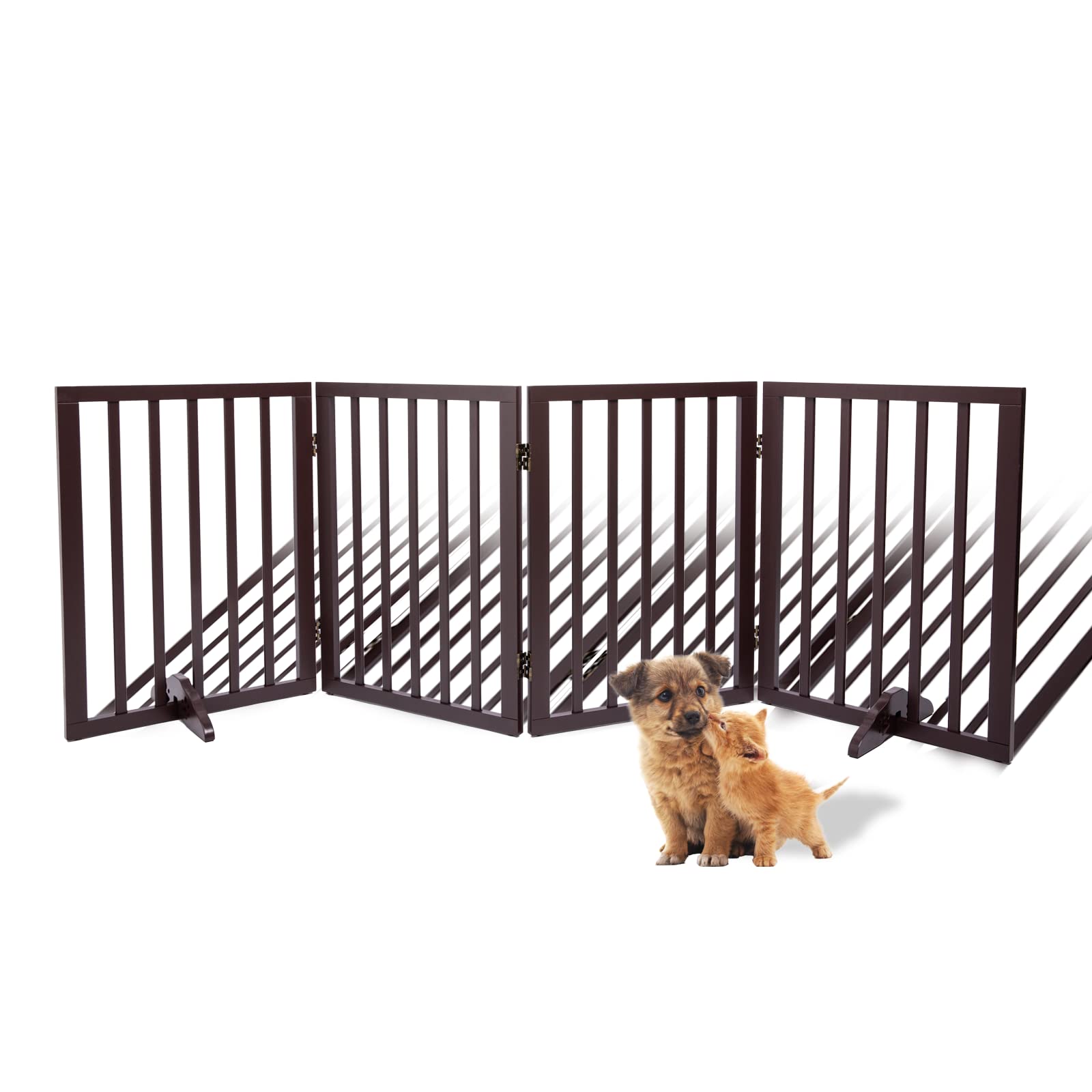 Buy Mino Kesper Freestanding Dog Gates Folding for The House