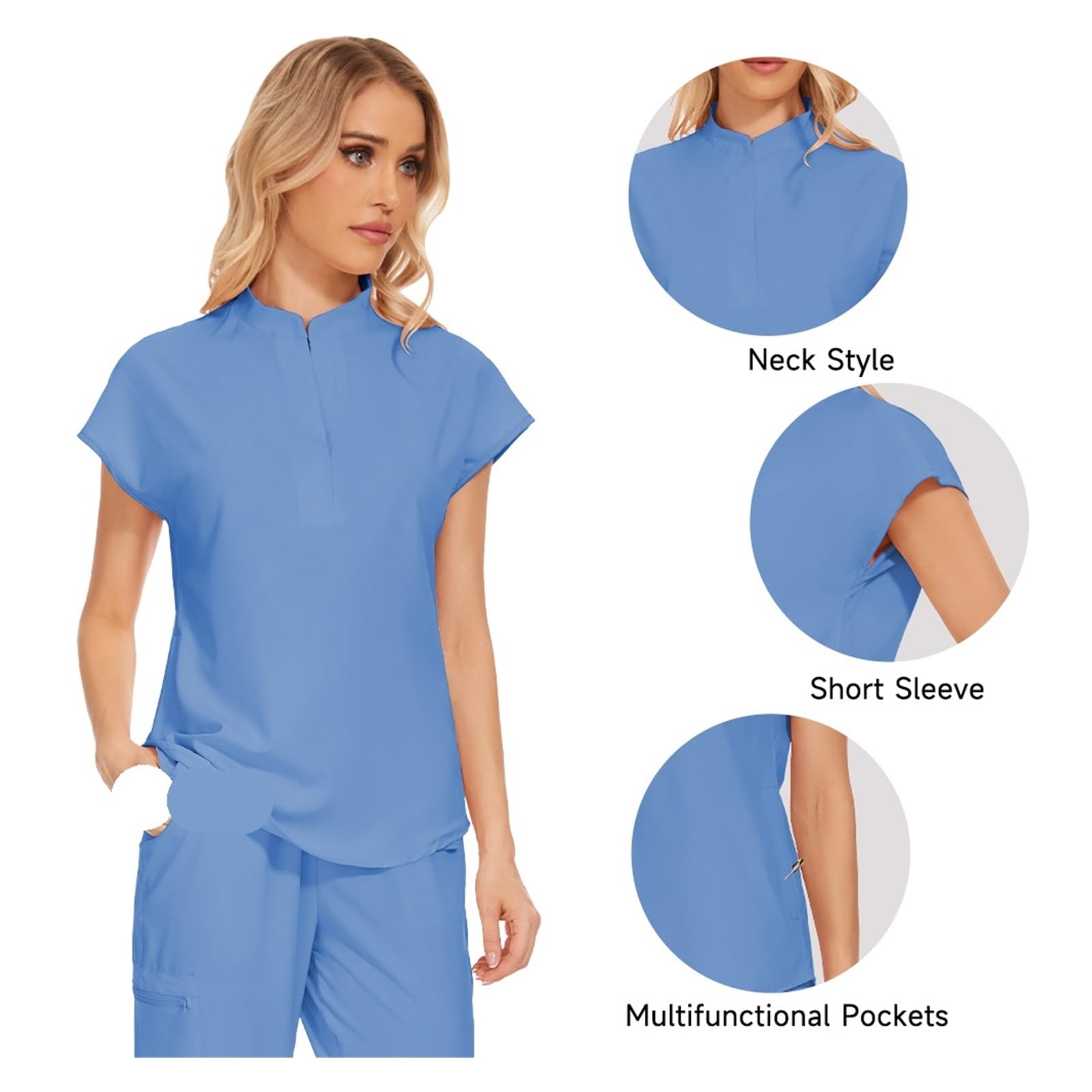 Uniforme De Enfermera Uniformes for mujer, conjuntos de batas for enfermera, ropa de trabajo de enfermería, salón de belleza, ropa de trabajo de Spa, traje quirúrgico, Hospital de laboratorio Para Enf