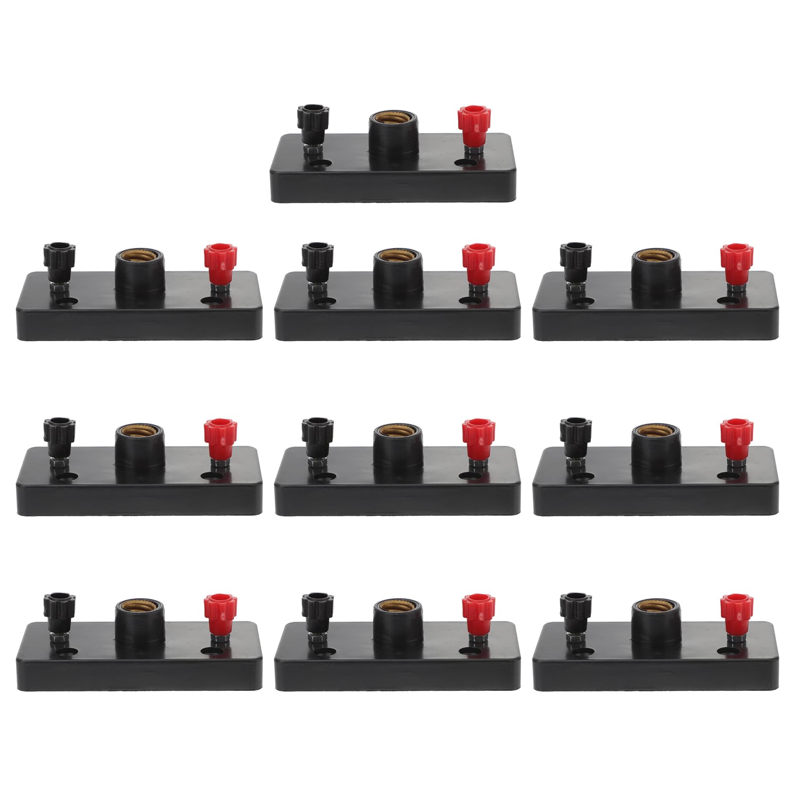 10pcs Small Screw Lamp Holder Physical Lamp Base Lamp Bases Physics Lab Equipment Bulb Base Physics Laboratory Equipment Dc Primary School Experiment Equipment Plastic