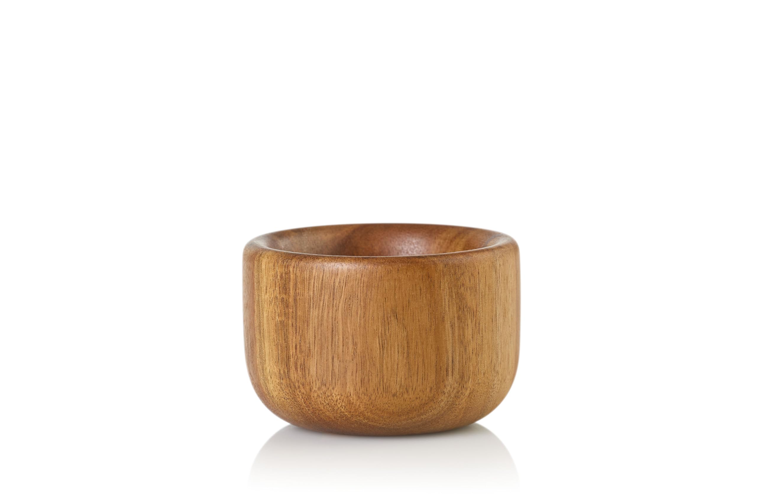AdHoc Taru Pestle and Mortar Set, 9cm, Acacia Wood/Granite, Herb and Spice Grinder, Anti-Bacterial Surface - Image 4