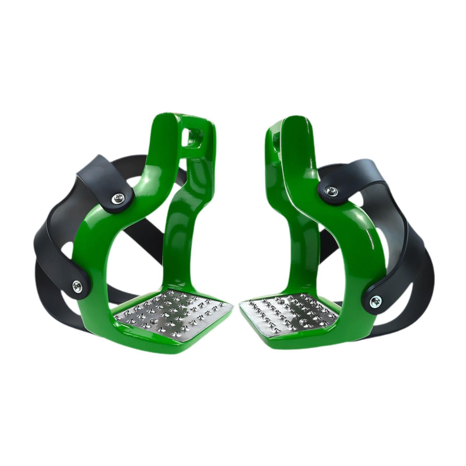 2 Piezas estribos para Montar, Herramienta para Libre, Antideslizantes, para Entrenamiento, cómodos, para