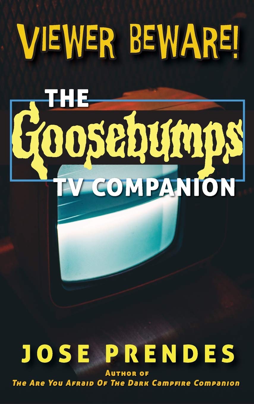 Goosebumps TV Companion livre horreur guide complet épisodes série télévisée R.L. Stine hardback