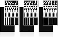 Vista 12 de FLANCCI Adhesivos de bloqueo de luz LED, calcomanías de atenuación de luz, (2 hojas), hojas de atenuación (2 hojas 80%)