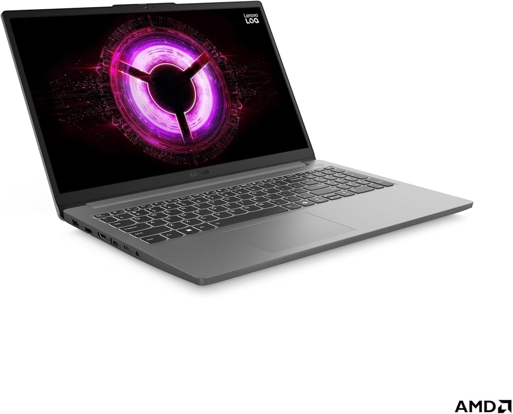 Lenovo LOQ 15ARP10E Gaming Laptop | AMD Ryzen 5 7535HS | RTX 3050 6GB 65W | 16GB GDDR5 RAM | 512GB SSD | 15.6" IPS FHD Anti-glare 144Hz FreeSync | 83S0002VTR