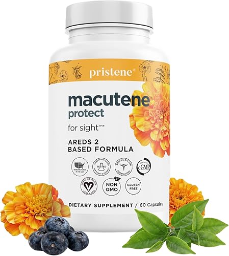 Vitaminas naturales para la salud ocular con luteína de zeaxantina de arándano, suplemento de apoyo macular, fórmula basada en ensayos clínicos