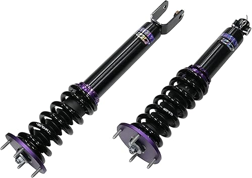 Miniatura 239 de D2 Racing RS Coilovers 36 MANERAS ajustables para 1993-2002 Nissan Marzo
