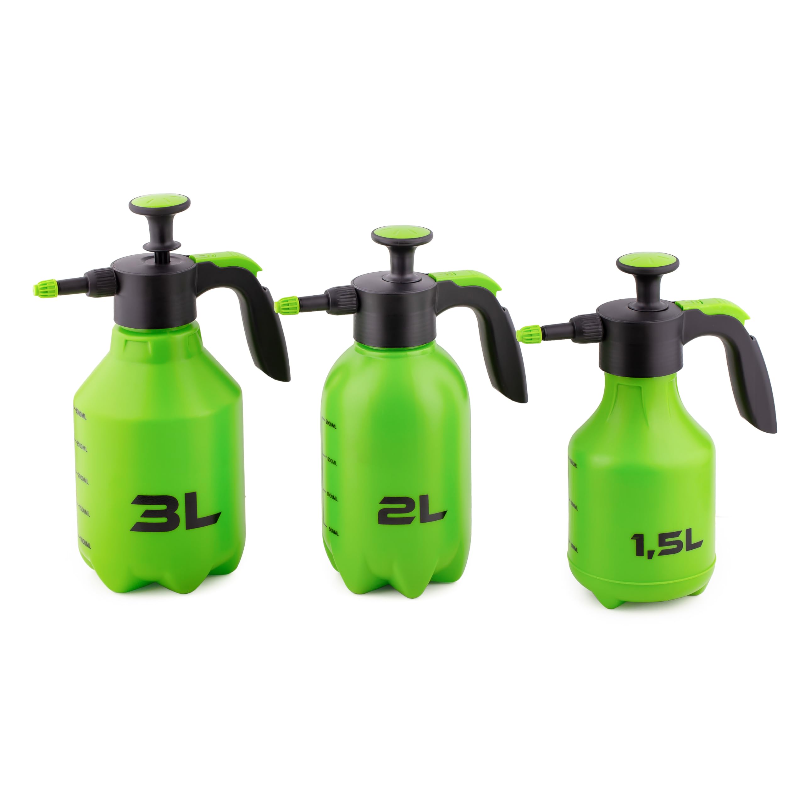 MIVOS Pulvérisateur à Pression 3 litres - de Jardin Haut de Gamme, Pulvérisateur à Pompe pour Balcon, terrasse et Jardin - pour Plantes, l'entretien des Plantes, à Main