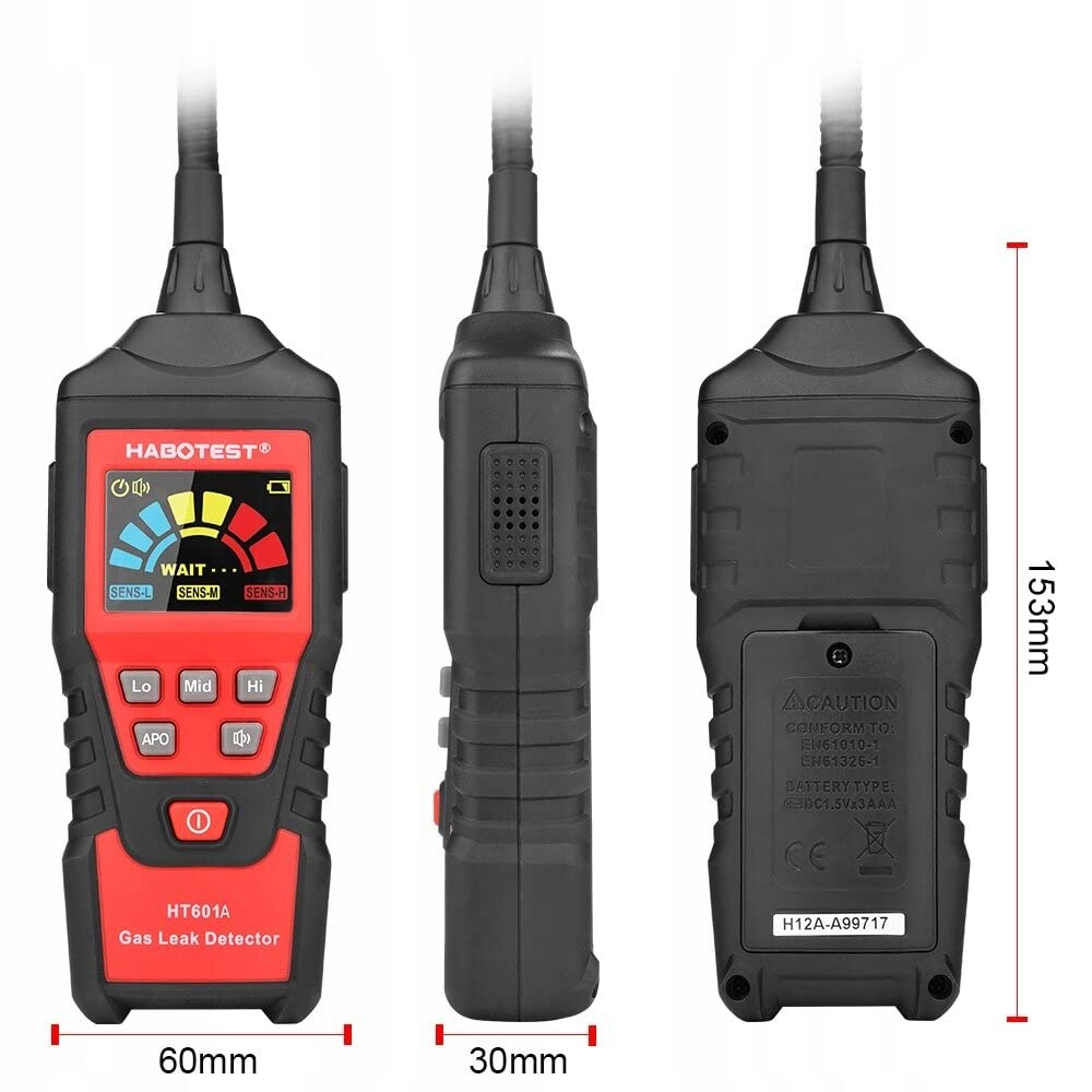 Habotest HT601A Detecteur de fuite GAZ Detecteur de fuite à ultradźwięki