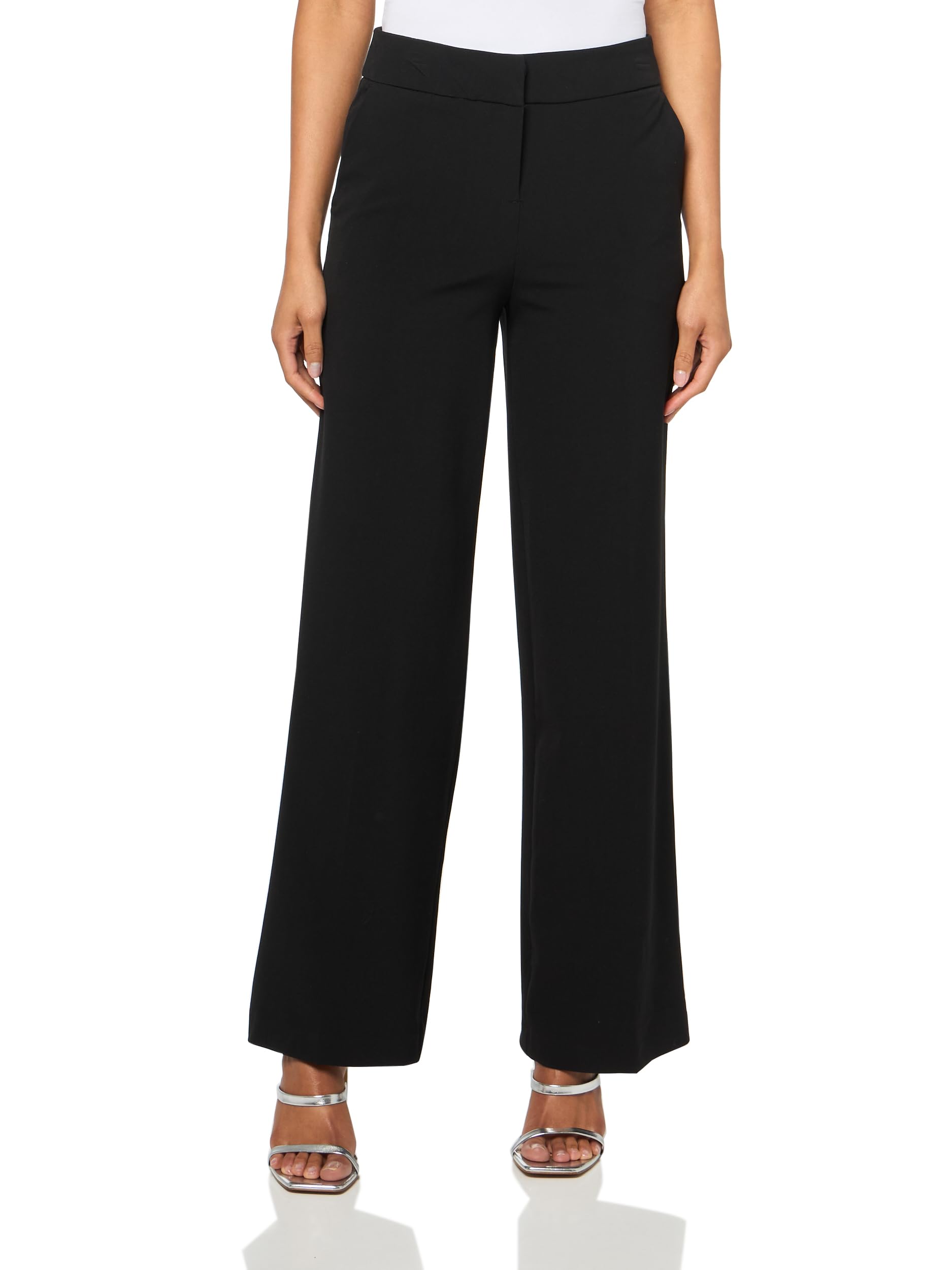 Briggs New York Womens Briggs New York Womens Bistretch Wide Leg Pant