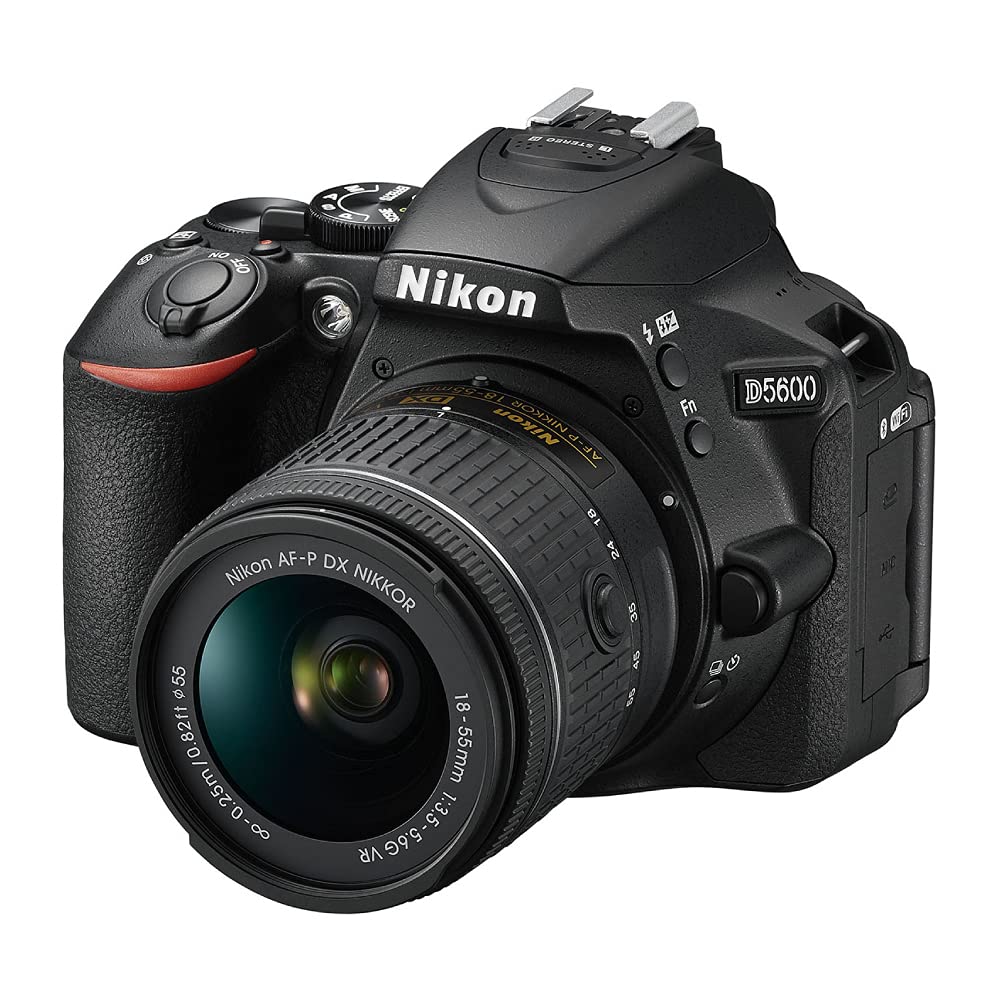 Nikon D5600 + AF-P 18-55 VR DSLR Camera - Black: Amazon.co.uk 