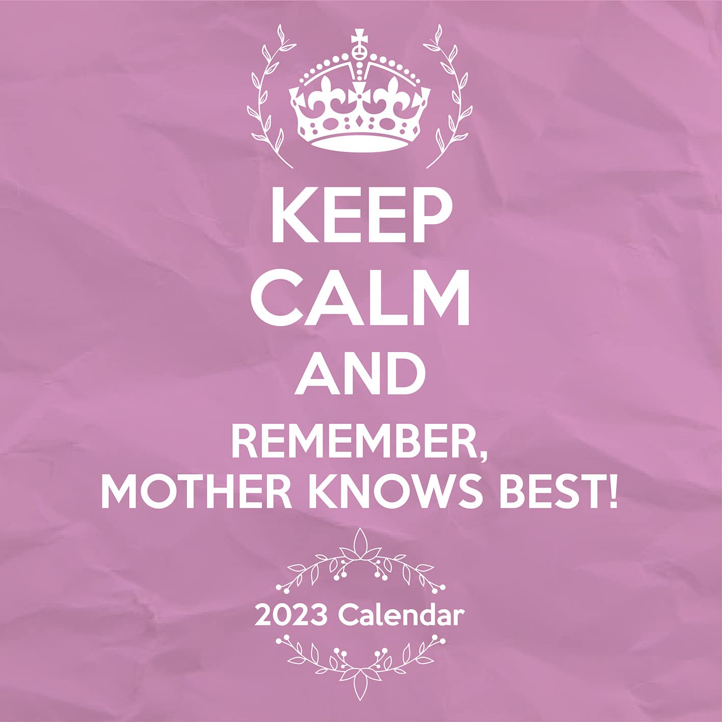 Keep Calm Calendar 2023 - Month to a View Family Planner 30cm x 30cm - Official Merchandise
