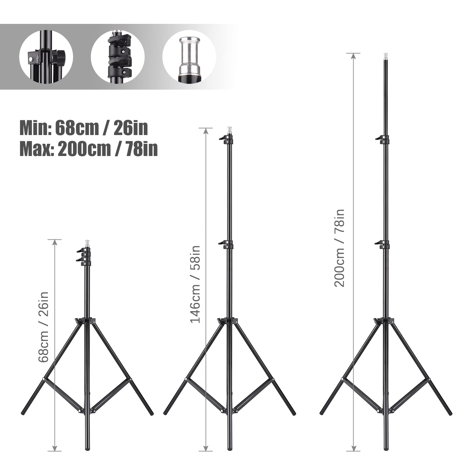 Amazon | Andoer ソフトボックス写真照明キット、50x70cm ソフト