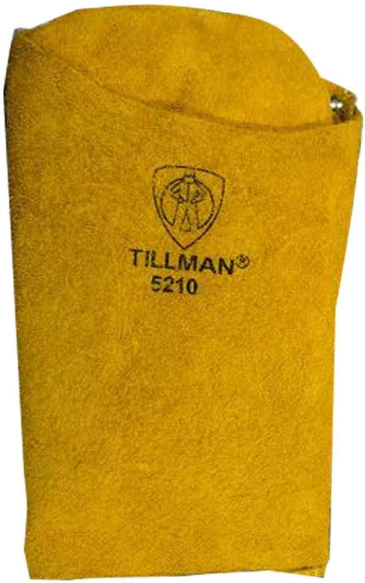 Tillman Bourbon brown 5210SL 10 Left Arm Pad, Adjustable Fit, Heat Protection, Hook/Loop Closure