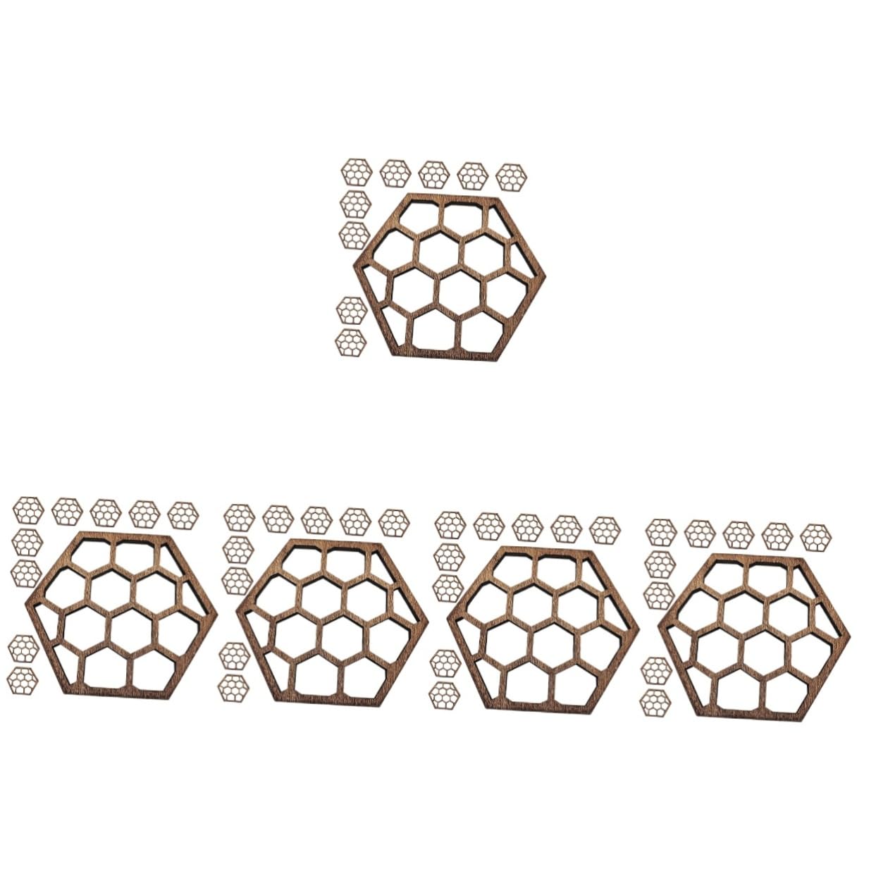 Sous-verres en bois résistants à la chaleur MAGICLULU pour thé