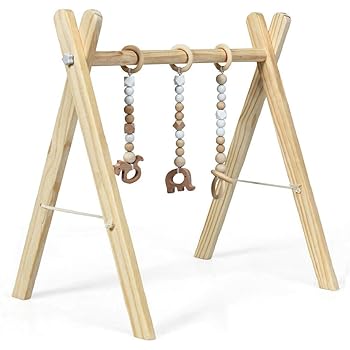 natural baby play gym