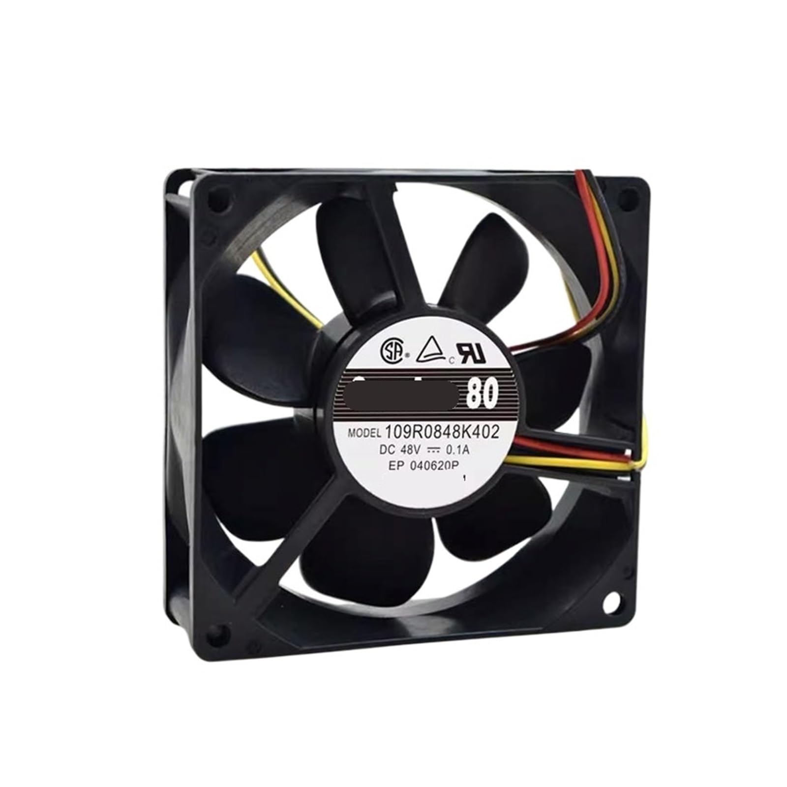 QNEZIQTMH 109R0848K402 48V 0.1A 8025 80 * 80 * 25mm 8cm Cooling Fan
