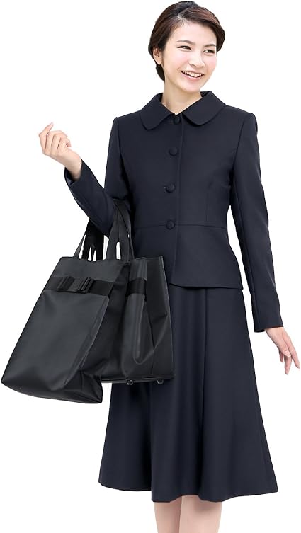 Amazon ニナーズ Nina S お受験スーツ レディース 紺 濃紺 ウール ワンピース 母 大きいサイズ お受験 ママ Ks 7115wl ワンピーススーツ 通販