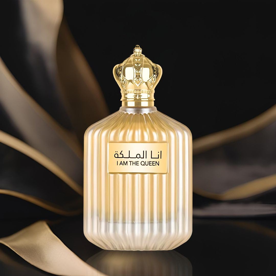 Ard al Zaafaran I Am the Queen Eau De Parfum Spray 100ml (3.4 oz) | Sweet & Romantic Blend of Cherry, Florals & Soft Musk