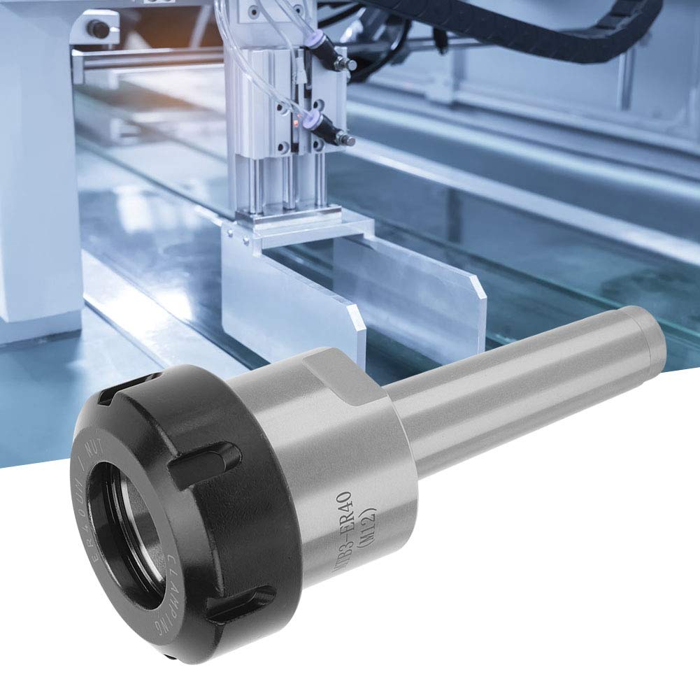 Support de tige de serrage de mandrin ER40-M12 en acier 40CR pour tours CNC
