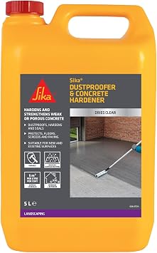 Everbuild 403 Premium Concrete Hardener and Dustproofer – Clear Coat – 5 Litre
