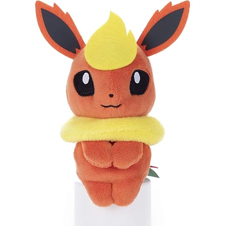 Amazon ポケモン ちょっこりさん ブースター ぬいぐるみ 高さ約14cm ぬいぐるみ おもちゃ