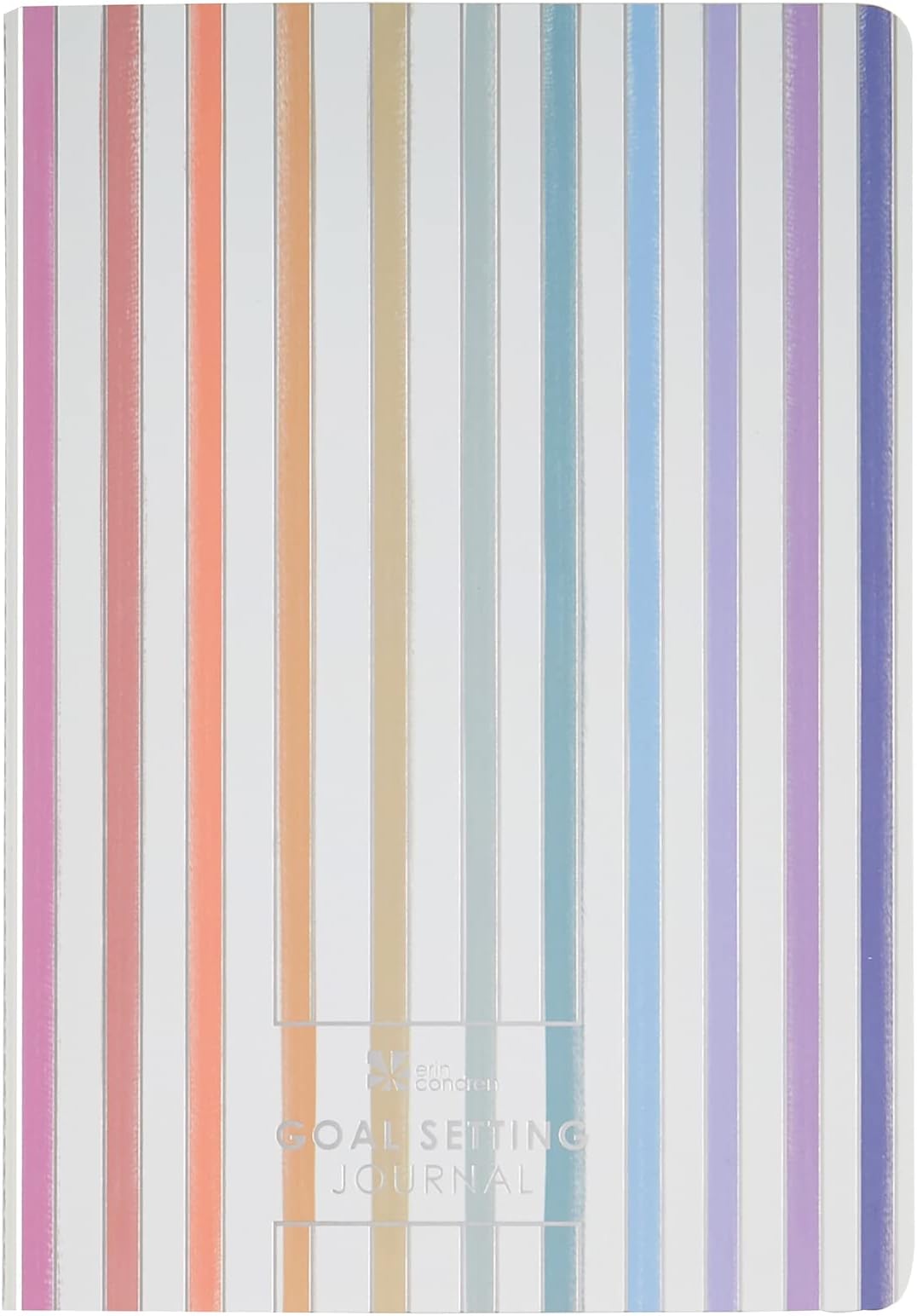 Designer Petite Planner - Goal Setting Journal Editions with Illustrative, Functional, Cute Sticker Pack that Includes Inspirational Quotes for Customization (Goal Setting 2)