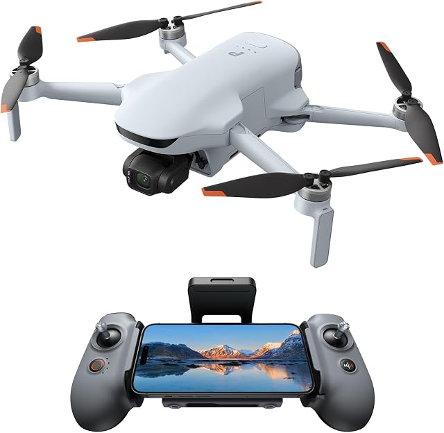 Potensic ATOM 3 Drones for Adults with Cameras 4K 60fps, 8K Photo, 16KM Transmission, 1/1.3’’ CMOS, 3-Axis Gimbal, AI Track 2.0, Med-Tele Mode, QuickShots, Under 249g, 40-Min Flight, Standard Kit