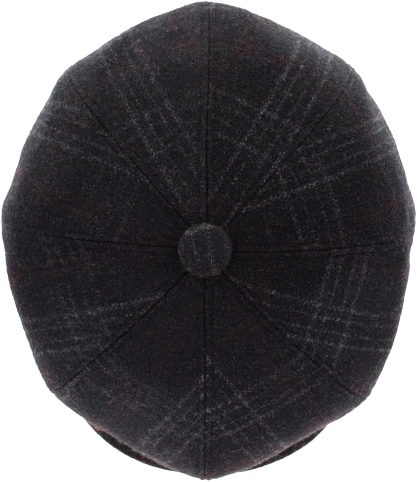 Belfry Newsboy Gatsby Men's Women's Soft Tweed Wool Cap in 8 Colors - Image 6