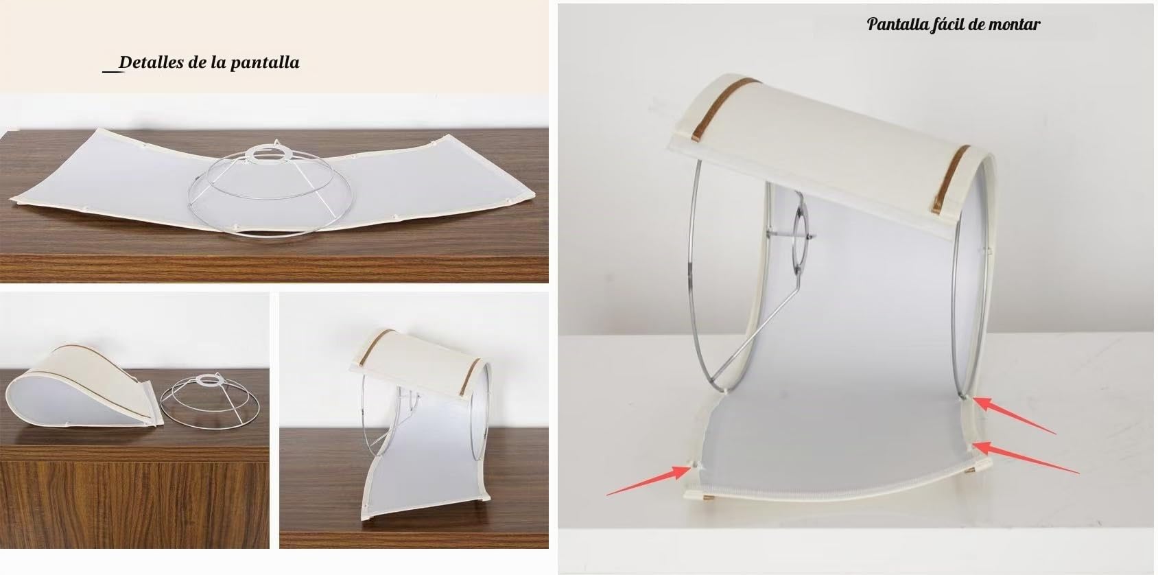 Lámpara de mesa de ángel con pantalla de tela blanca, ángel de resina dorada y gris en base de hongo, luz decorativa para mesita de noche