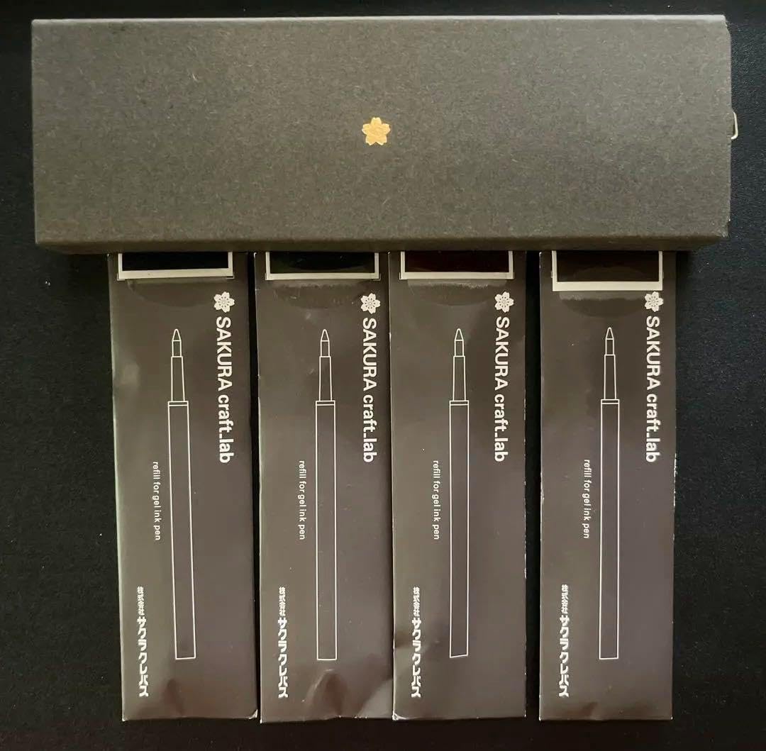 初回限定 サクラクラフ卜ラボ001 ブラック 替え芯つき クラフトラボ001