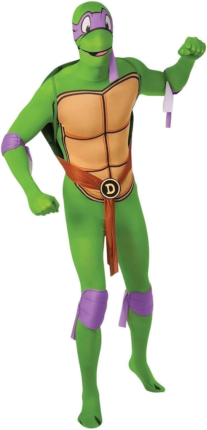 Rubie's Costume Men's Donatello 2Nd Skin Adult Costume with Removable Shell