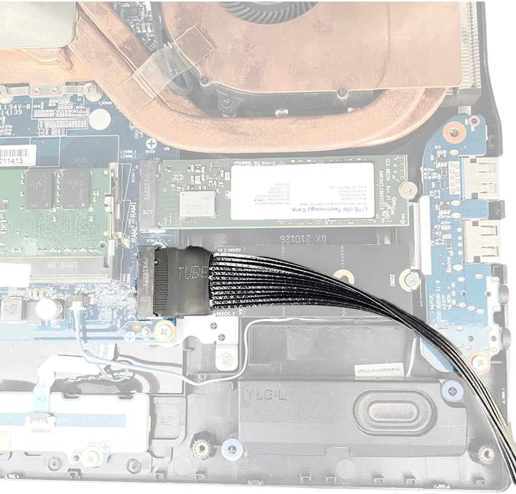 Laptop eGPU Bracket for Oculink/M.2 NVMe External Graphics Card Dock Expansion