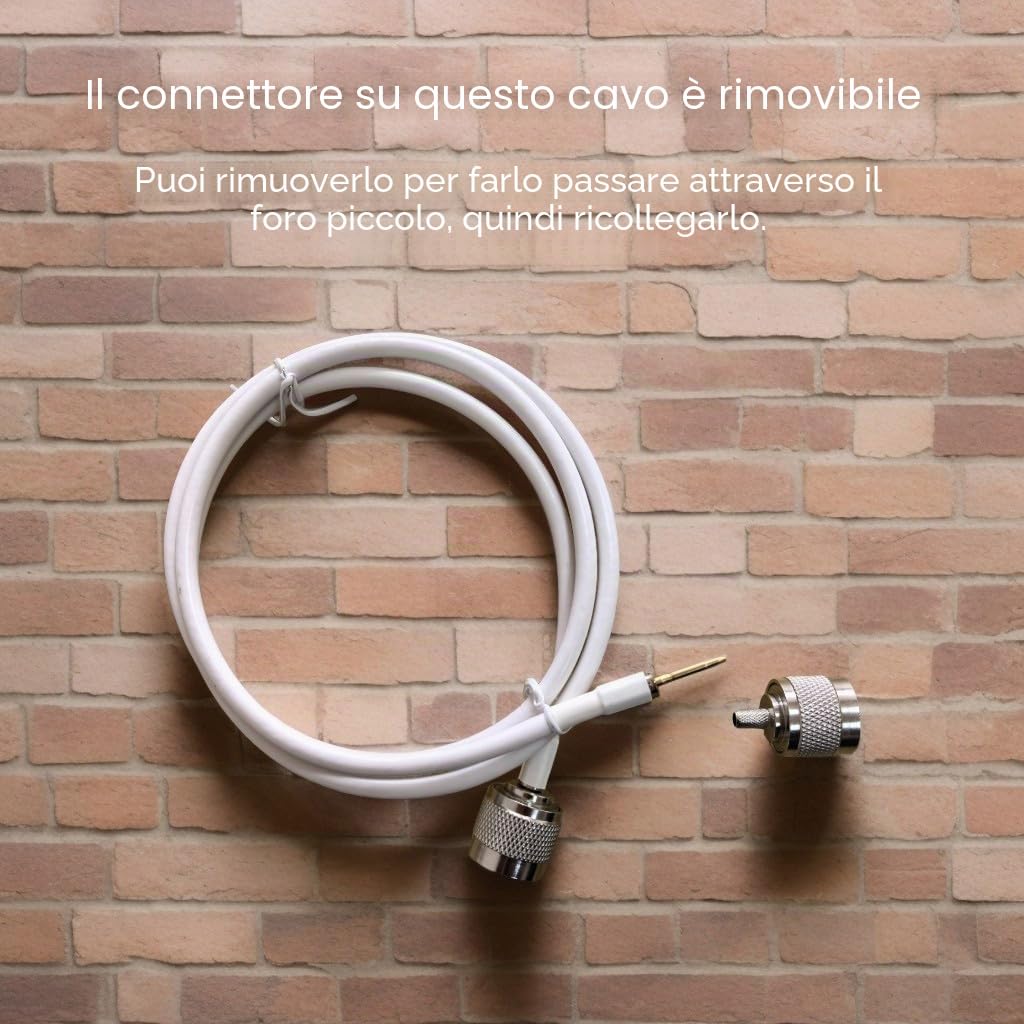 Ripetitore 4G Ripetitore Segnale Cellulare Amplificatore GSM 5 Bande | Migliora il Tuo 2G/3G/4G/parte 5G