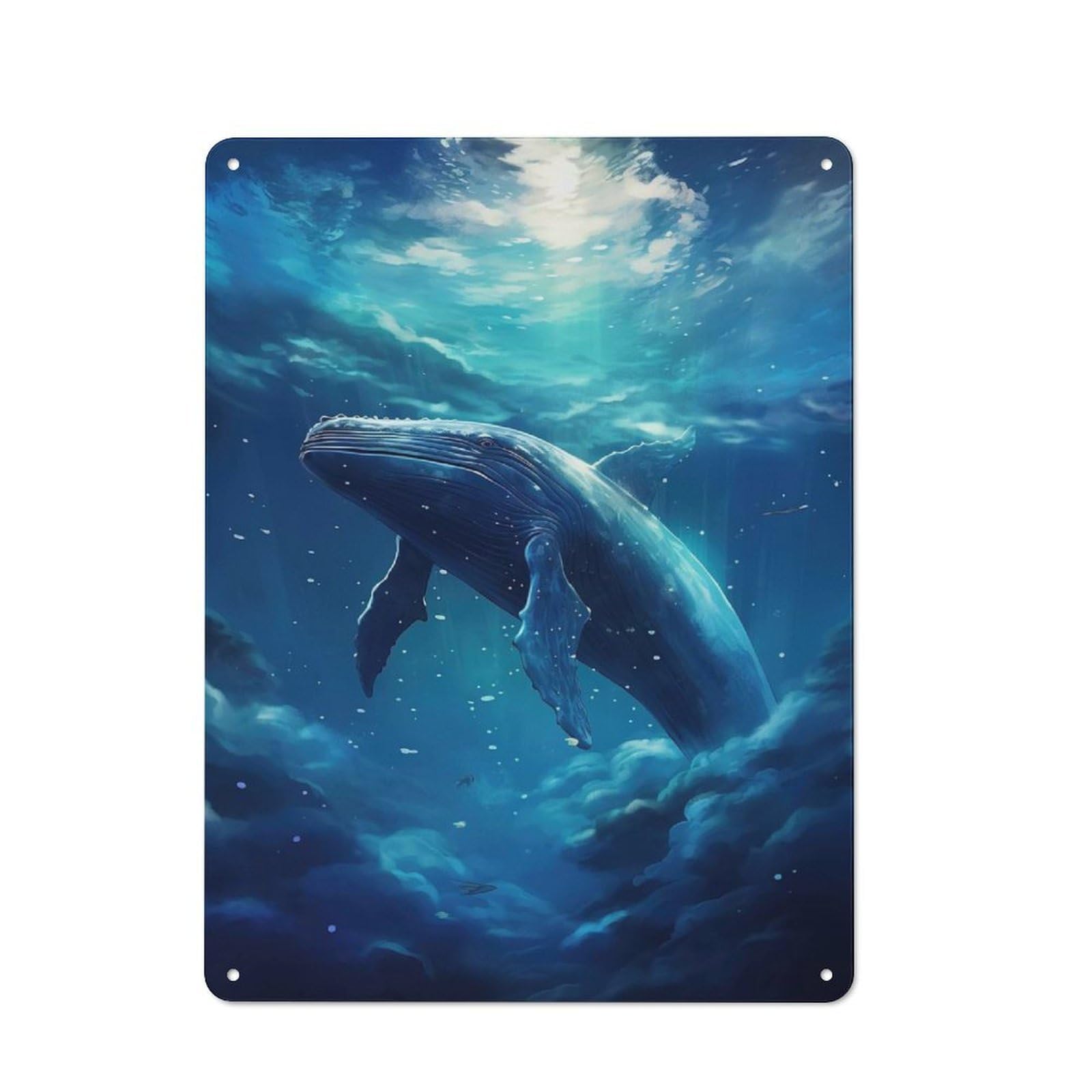 Junmoney Interstellar Odyssey Vintage Decorative Tin Plaque 40X30cm, Room Wall Plaque For Hallway, Home Bar, Garage Or Study