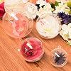 Super Z Outlet Clear Plastic Acrylic Bath Bomb Mold Shells Molding Balls Kit (60mm, 12 Pack)