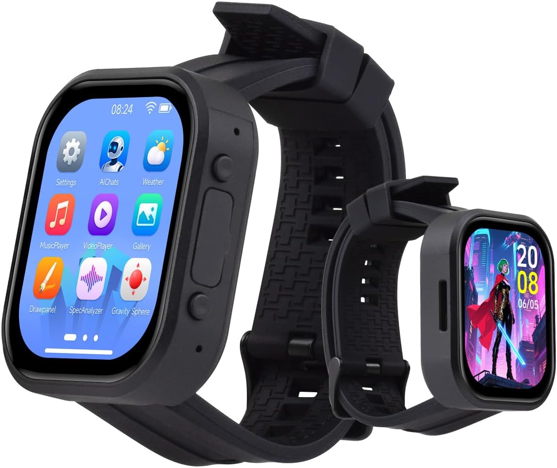 waveshare ESP32-S3 2.06inch AMOLED Touch Watch Development Board Based on ESP32-S3R8 Microcontroller, Supports Offline Voice Recognition and AI Speech Interaction