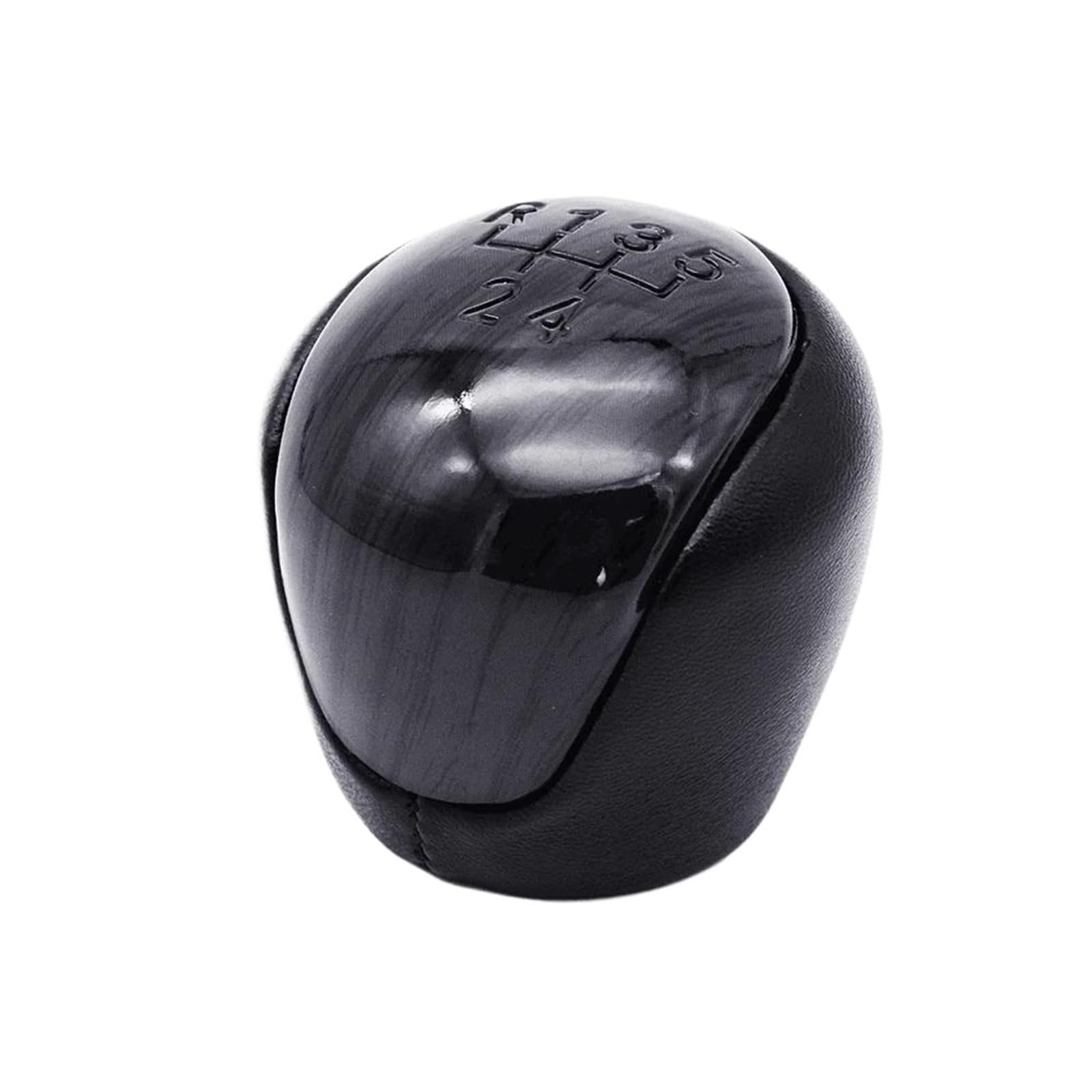 Xzcvtyw Black-A 5 Speed Manual Gear Shift Knob Shifter Lever Pen Head Stick For Hyundai For Elantra I30 Car Gear Shift Stick Knob(Black-A)