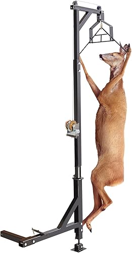 VEVOR Polipasto de ciervo montado en enganche, capacidad de carga de 500 libras, polipasto de juego de enganche, polipasto de ciervo para camión con