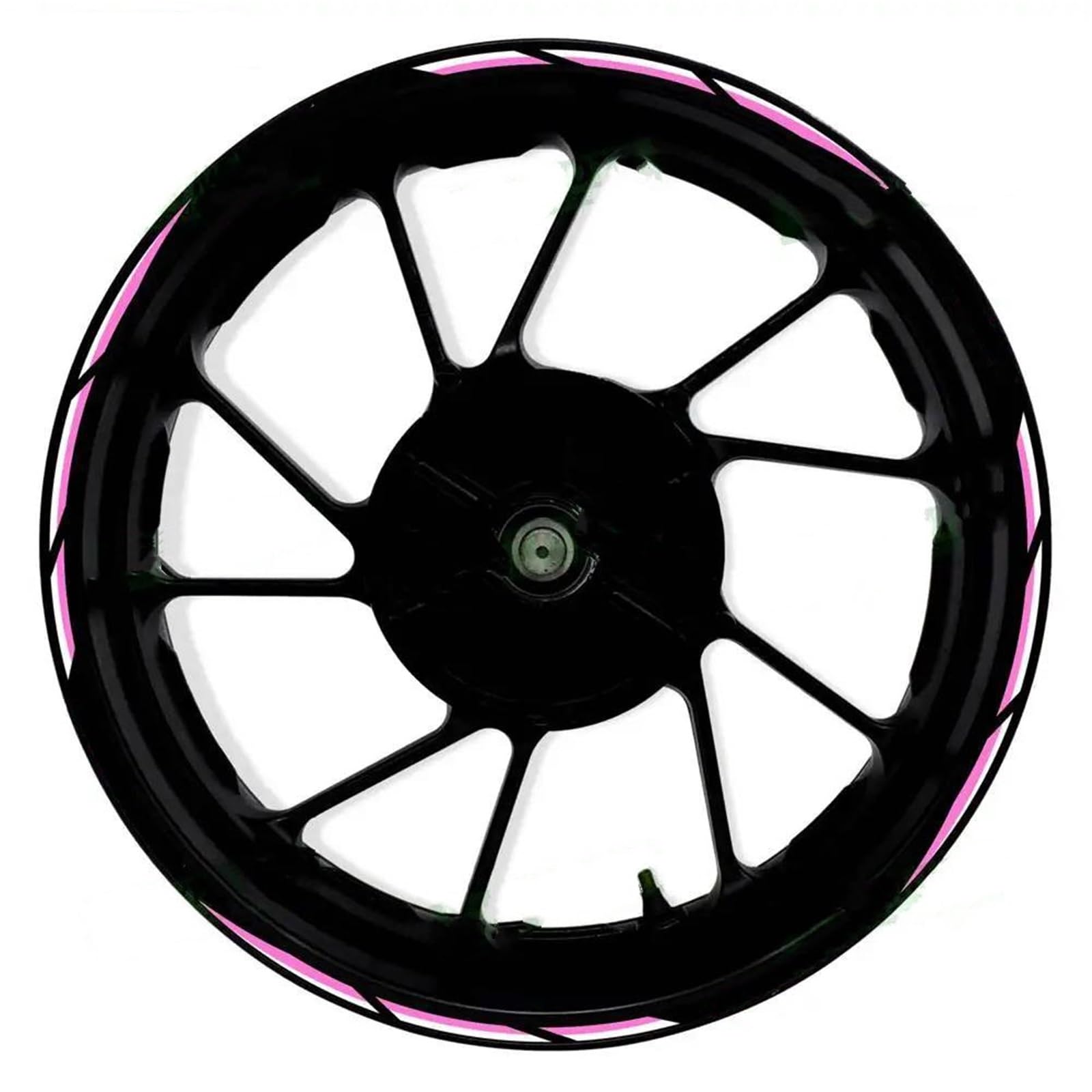 Motorcycle Wheel Stickers for GSX-R1000 GSXR1000 Motorcycle Accessories 17 Inch Front and Rear Wheel Stickers Fairing Rim Reflective Decals Decoration(6)