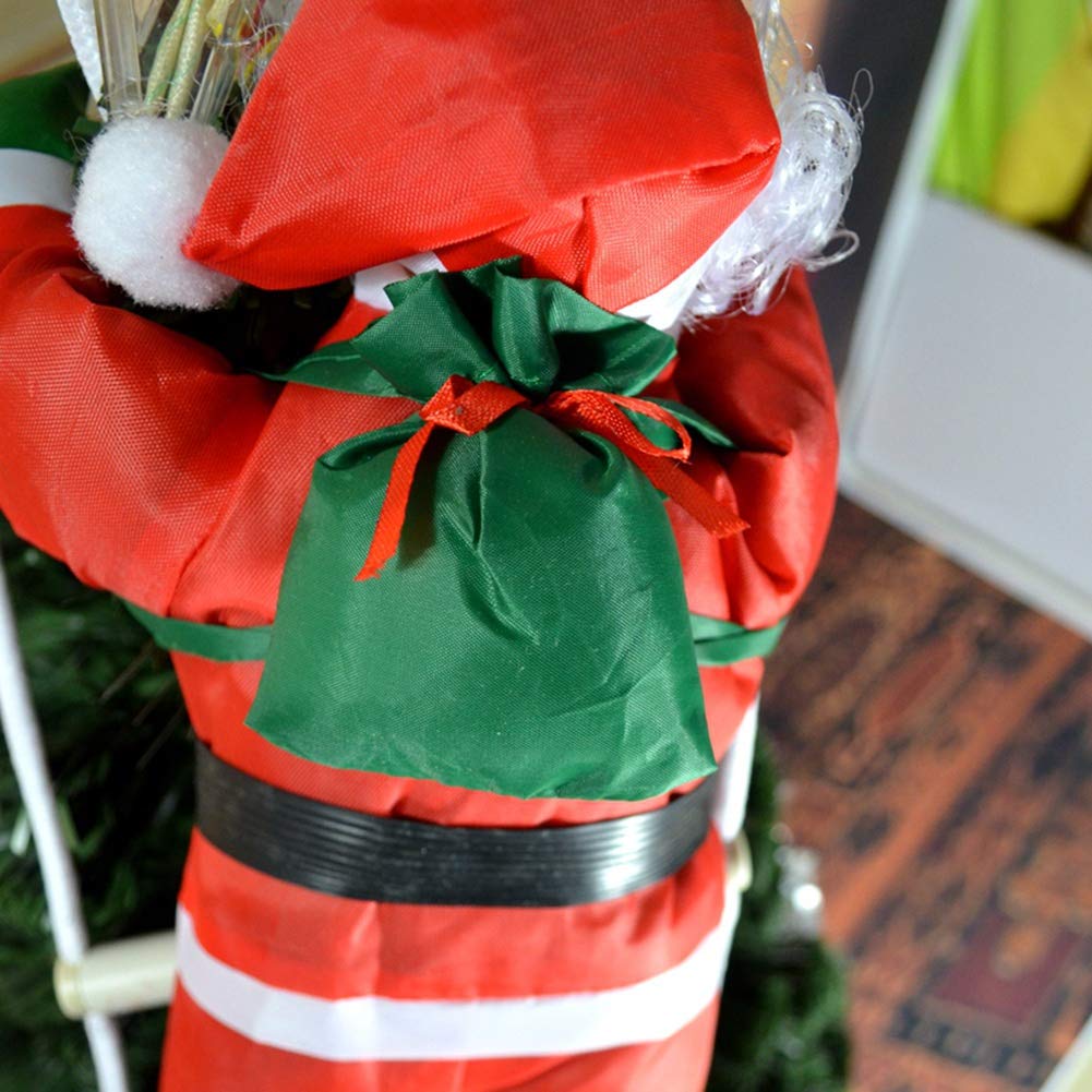 Amazon | Jinbs クリスマス飾り はしごサンタクロース サンタ人形 一人