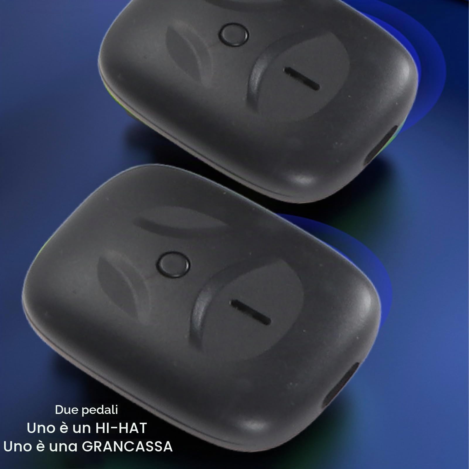 Set di batteria elettronica virtuale, bacchette elettriche, bacchette per batteria ad aria, set di batteria portatile per principianti, adulti e bambini, regali di compleanno
