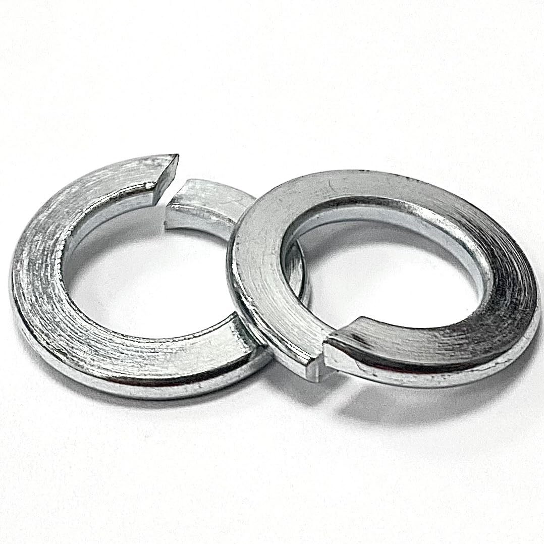 KADco® Rectangular Spring Split Coil Lock Spiral Washer A2 Stainless Steel DIN 127 (M18 (10 pcs)) - Image 2