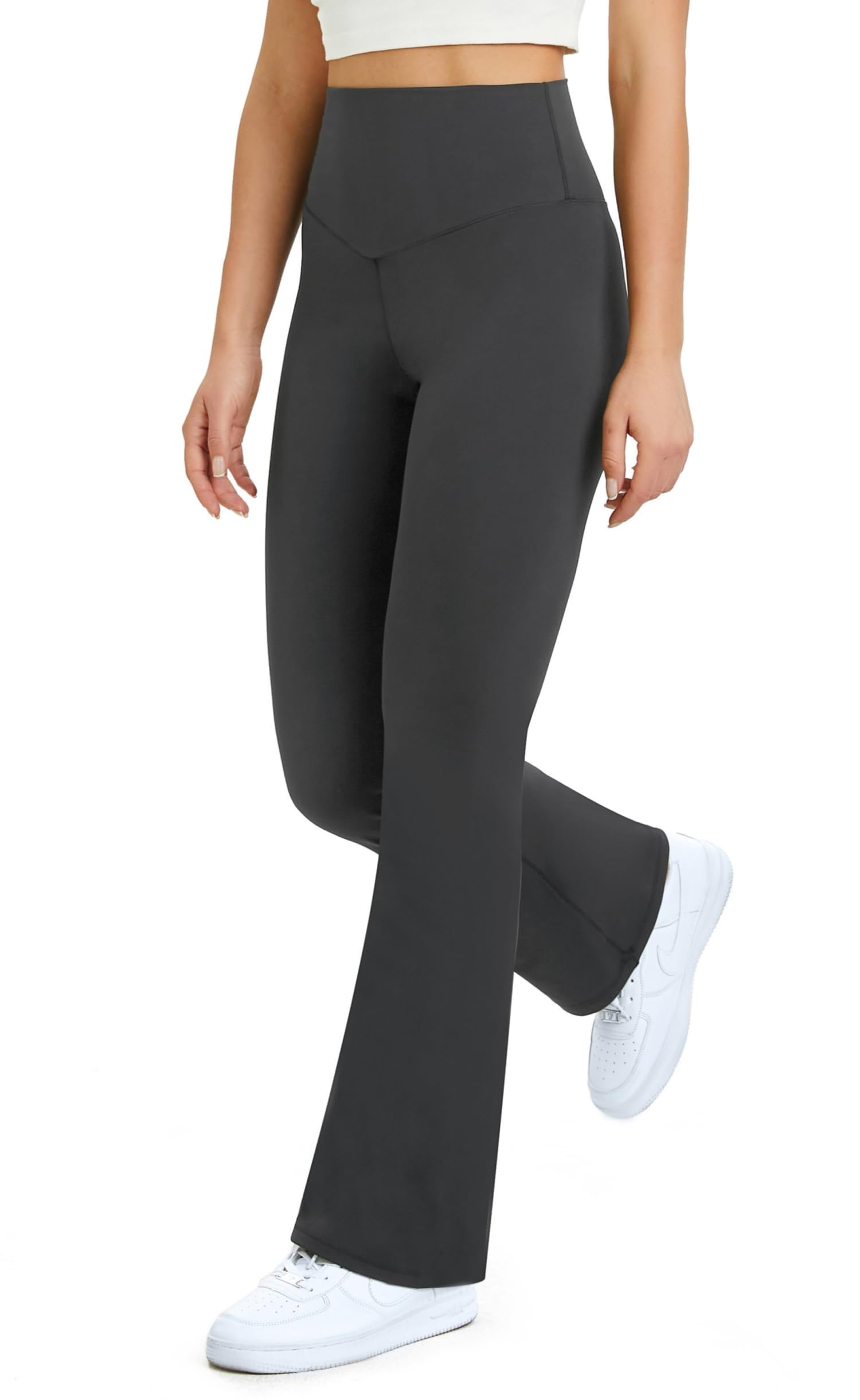 Glacspyg Signora Pantaloni da Yoga LaPaKu Alta Formazione Gambali Addome Controllo Lombari Fitness da Jogging
