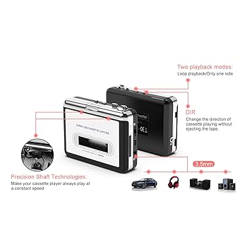 ポータブルカセットプレイヤー BR602-V2 MP3変換プレーヤー まとめ ポータブルカセットプレイヤー BR602-V2 MP3変換プレーヤー